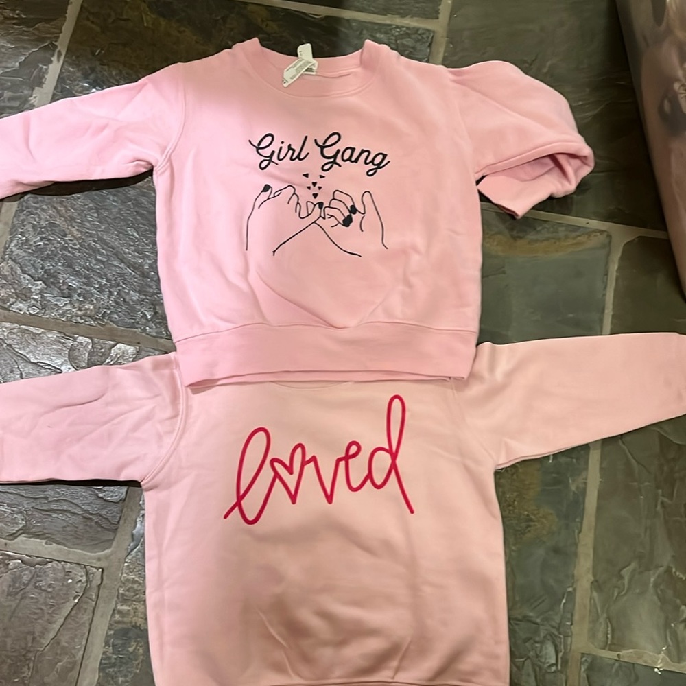 Wishing elephant girl gang sweatshirt and sweet wink loved sweatshirt